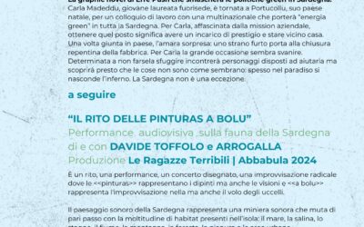 ETHNO’S FESTIVAL ENTRA NEL VIVO. AL MIGALEDDU ATTESISSIMI TOFFOLO E ARROGALLA CON “PINTURAS A BOLU”